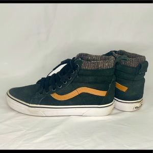 Vans SK-8 Hi-Top -  Suede on Suede - Size Men 7.5 / Women 9